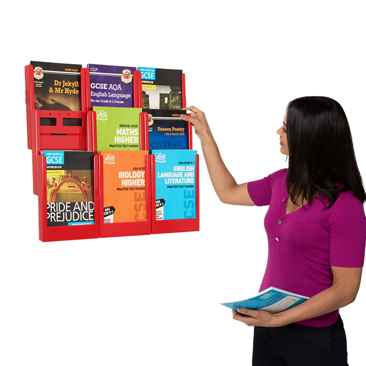 Style 9 - 9 x A4 Leaflet Holders Red (1).jpg