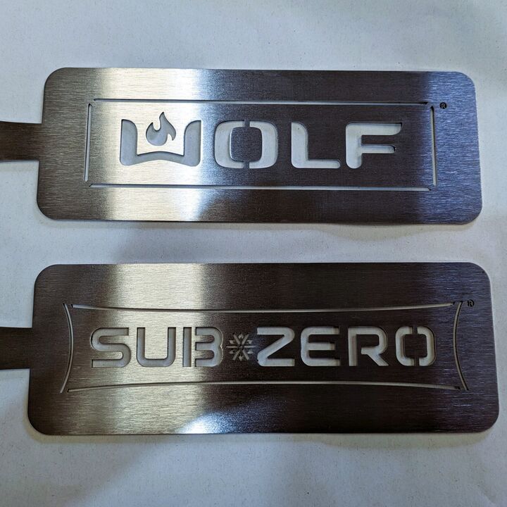 Sub Zero Wolf Custom Made Large Bread Dusting Stainless Steel Logo Stencil 1.jpg