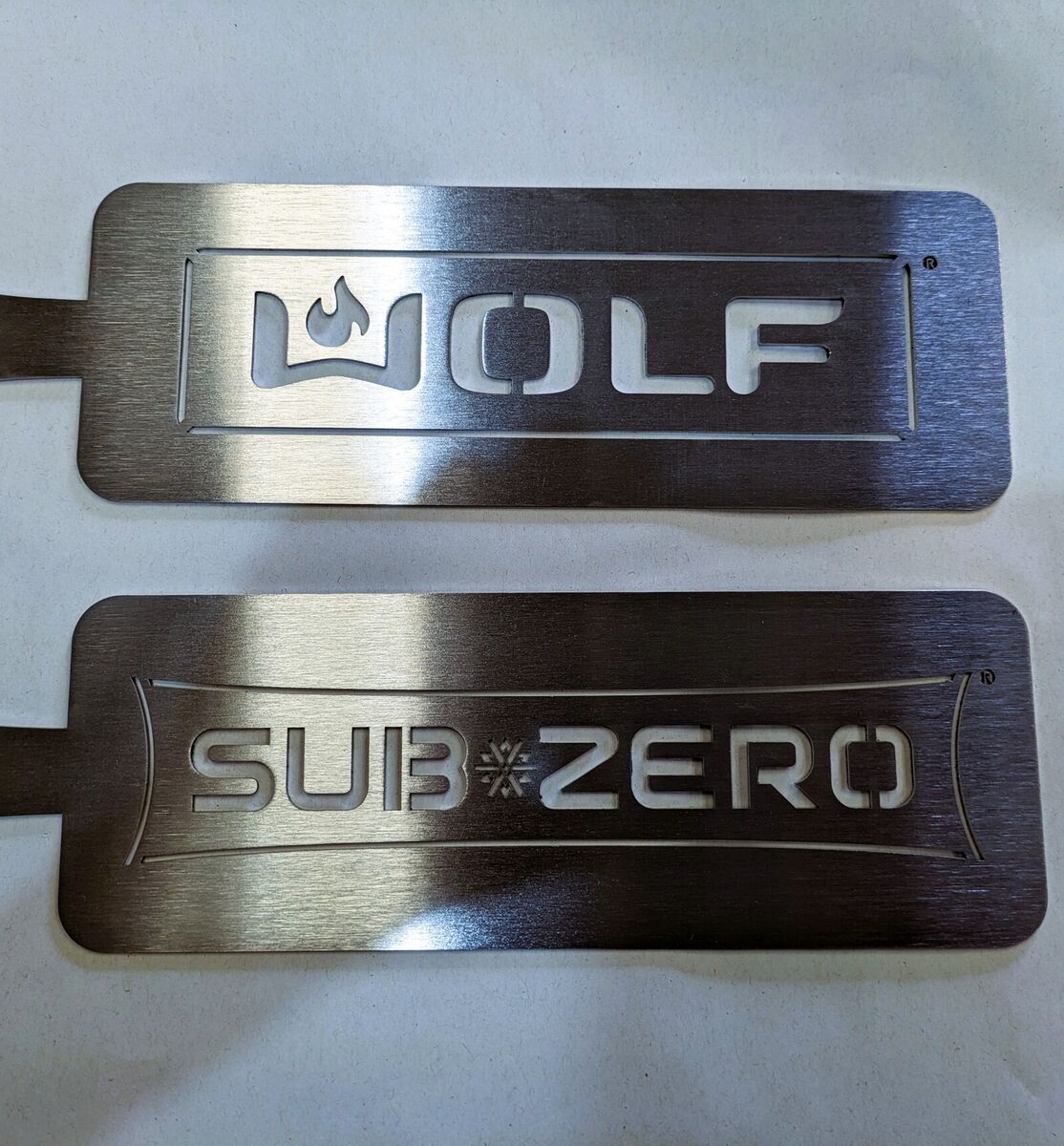 Sub Zero Wolf Custom Made Large Bread Dusting Stainless Steel Logo Stencil 1.jpg