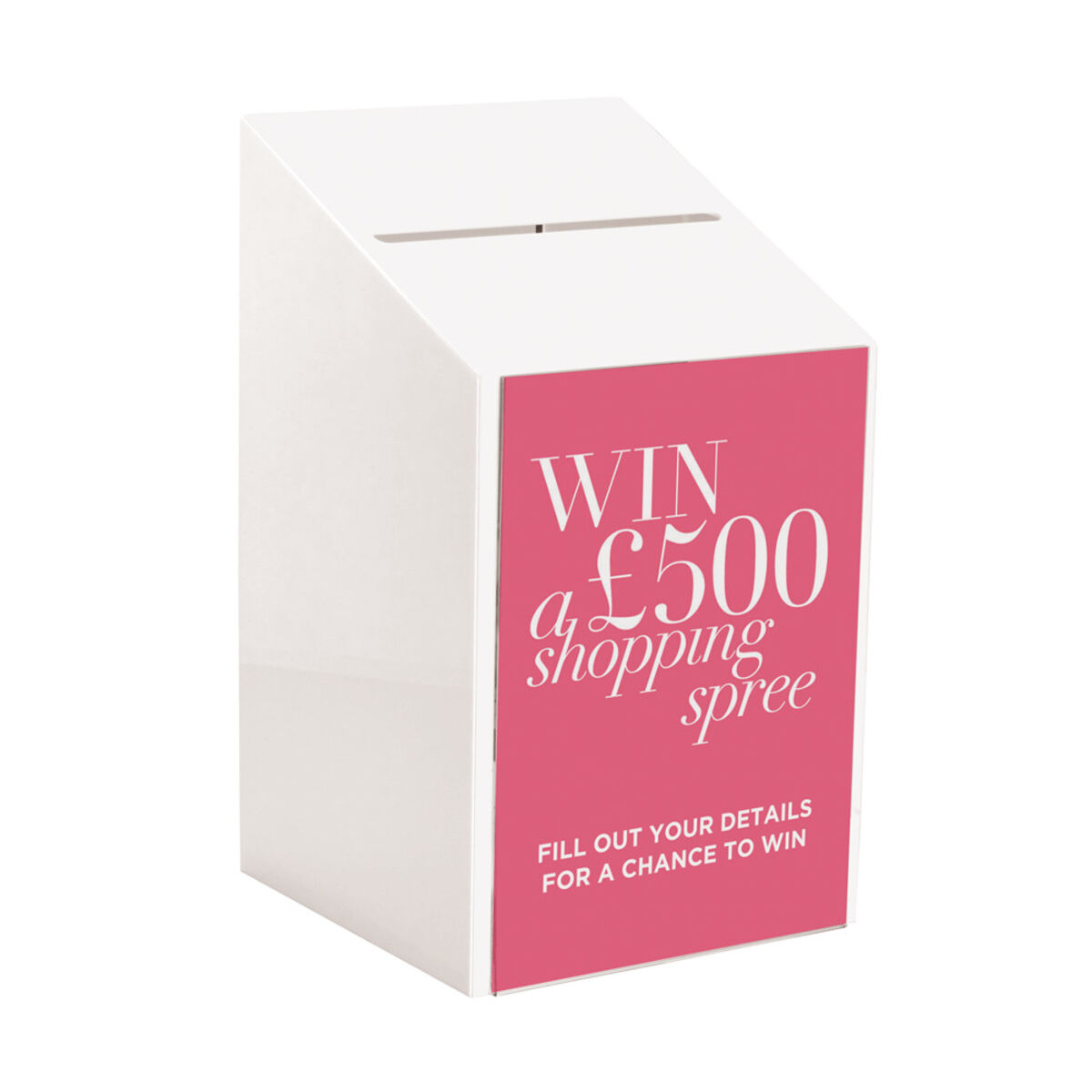 Suggestion Box with A4 Poster Holder - No Side Pocket.png
