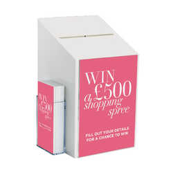 Suggestion Box with A4 Poster Holder