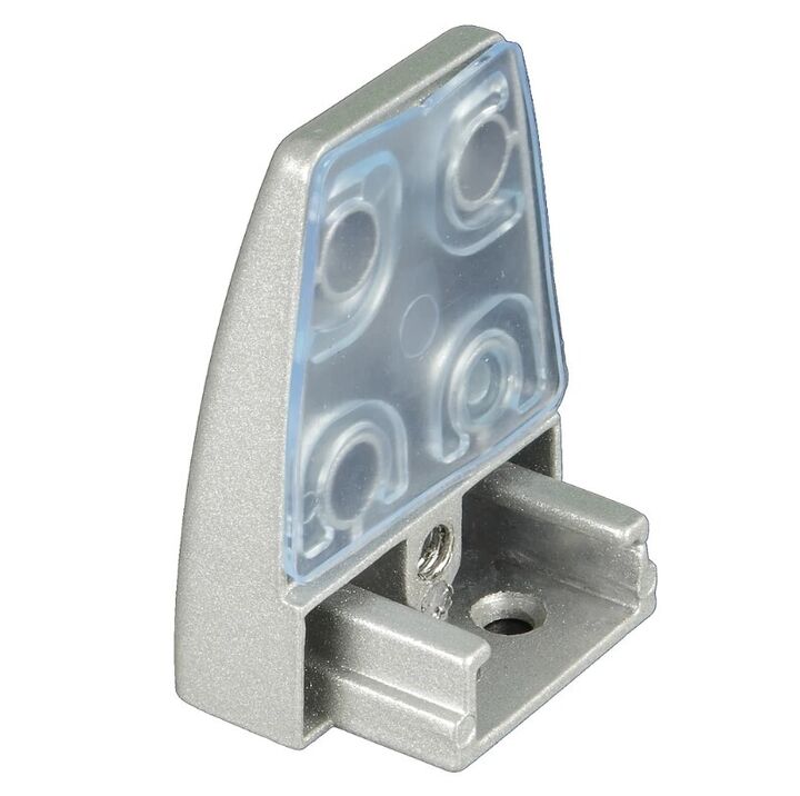 Surface Mounted Bracket for Acrylic Screens - Padding For Grip And Scartch-Resistance.jpg
