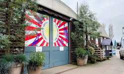 Seasonal Christmas Window Film Display for Groves Nurseries Seasonal Christmas Window Film Display for Groves Nurseries