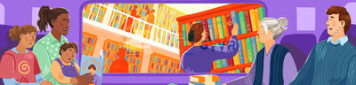 The Devon & Exeter Institution with Libraries Unlimited staff and GWR passengers.png