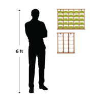 The Wooden Wall Mounted Card holder comes in two different sizes.png