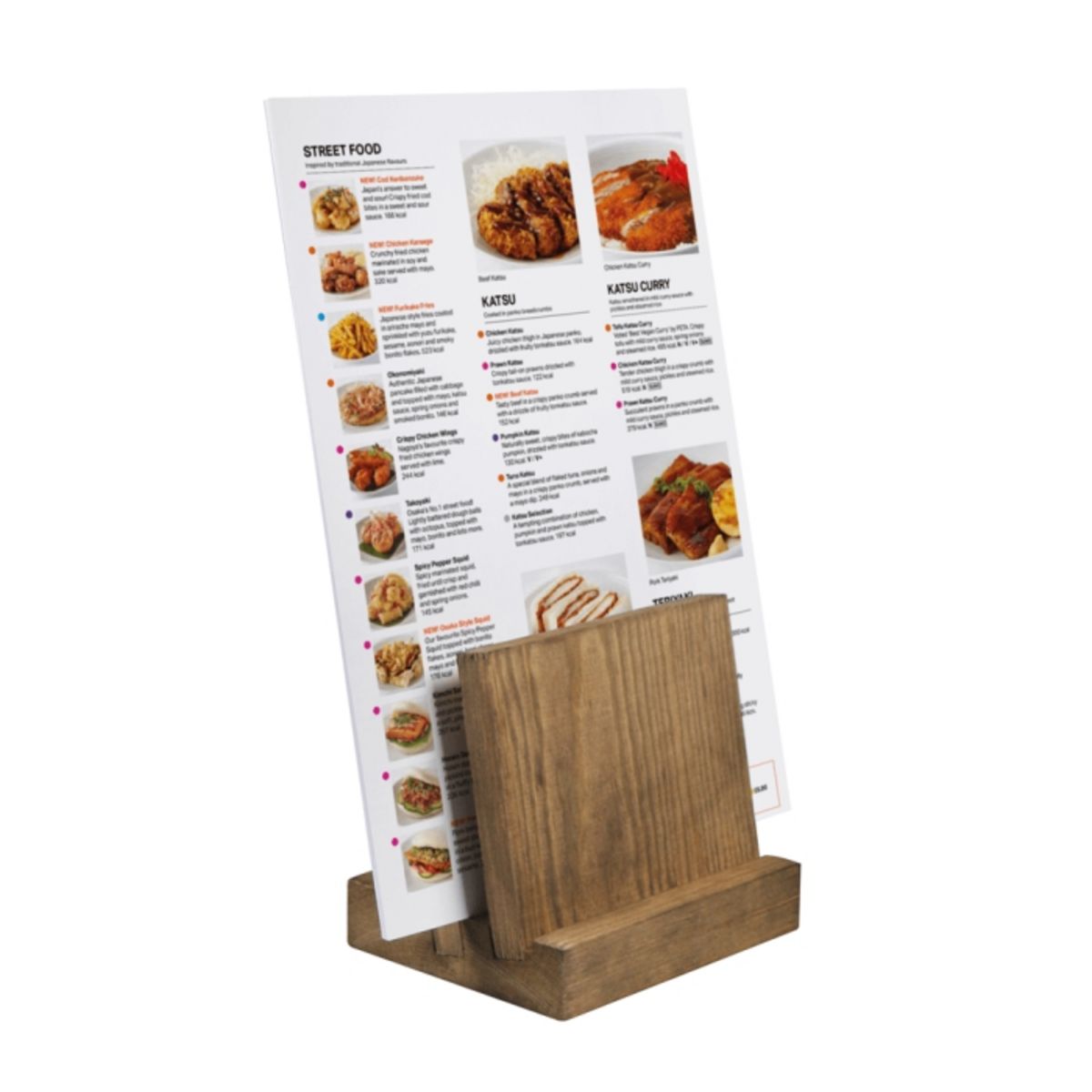 This wooden stand can be used with menus wider than the plinth itself.png