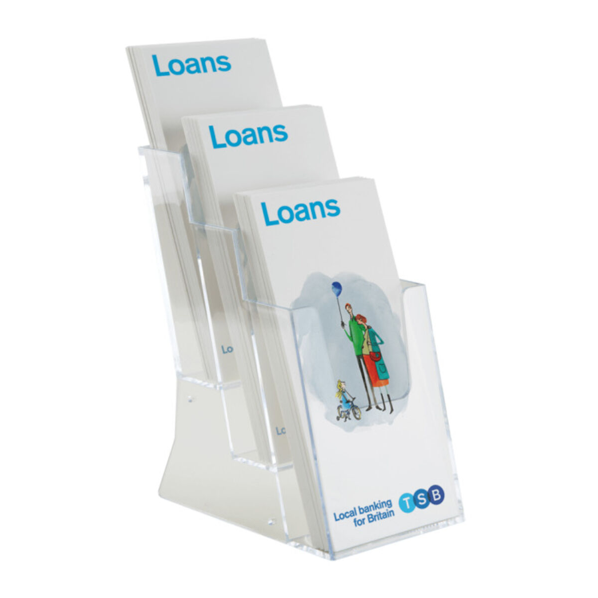 Three tier 1 3rd A4 leaflet holder.png