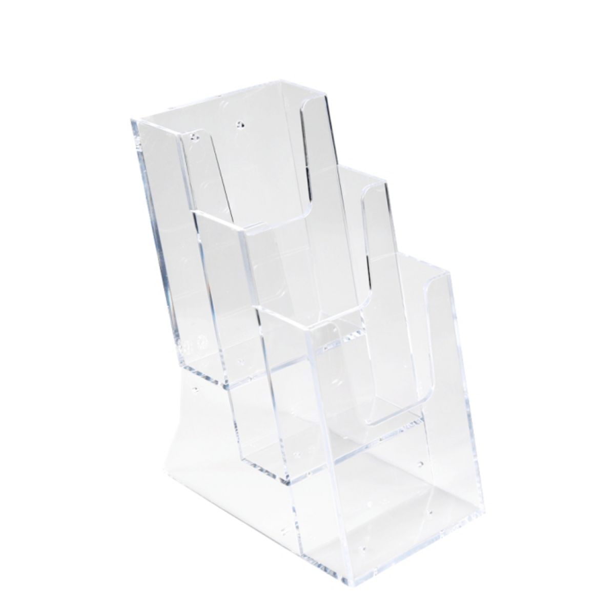 Three Tier 1 3rd A4 (third A4) Portrait Leaflet Holder.png