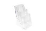 Three Tier 1 3rd A4 (third A4) Portrait Leaflet Holder.png