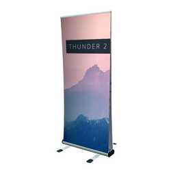 Thunder 2 Double Sided Outdoor Banner Stand