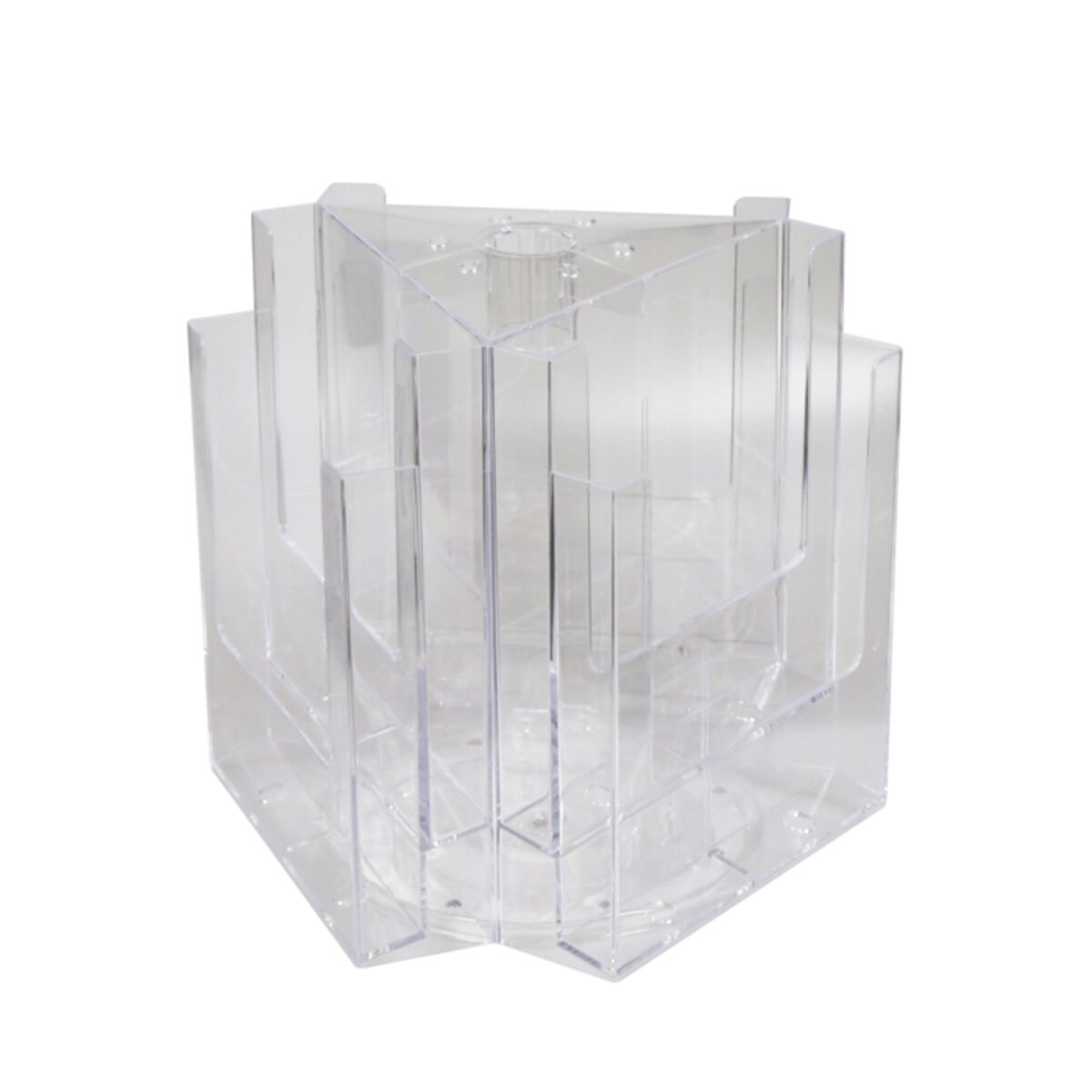 Tiered leaflet carousel for an interactive countertop display.png