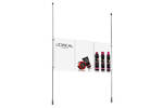 Triple A4 Acrylic Poster Holder for rod and cable displays.png
