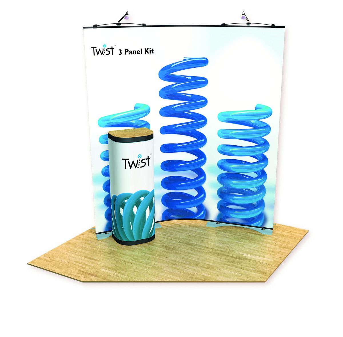 Twist 3 Panel Stand Kit