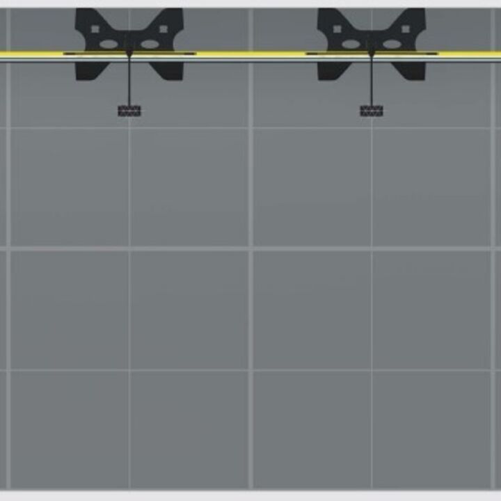 Twist2 4m Linked Banner Stand Back Wall - Birds Eye View.jpg