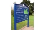 Post Mounted Aluminium Sign 2