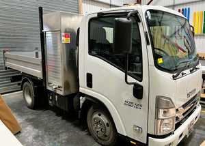 White Nissan NV200 Ready for Vehicle Branding Graphics