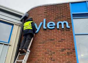 Aluminium Tray Lettering Removal Service