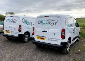 Commercial Fleet Vehicle Branding at Creative Solutions