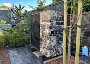 Vinyl Wrapping Your Air Source Heat Pump