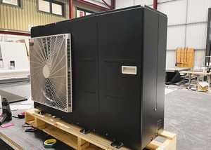 Vinyl Wrap for Total Renewable Solutions Air Source Heat Pump