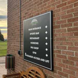 AFTER AFTER - Wall Mounted Wayfinding Signage