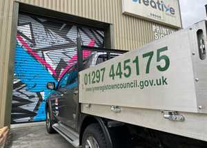Lyme Regis Town Council Contact Number and Website Vehicle Graphics Lyme Regis Town Council Contact Number and Website Vehicle Graphics