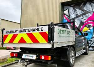 Lyme Regis Town Council Mitsubishi L200 with Tipper