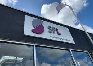 New Business Fascia Signage - Aluminium Tray Signage with Custom created lettering and logo