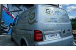 Commercial Fleet Branding for Different Colour Vehicles - Goodfellow Electrical - Van 2/3 - Silver