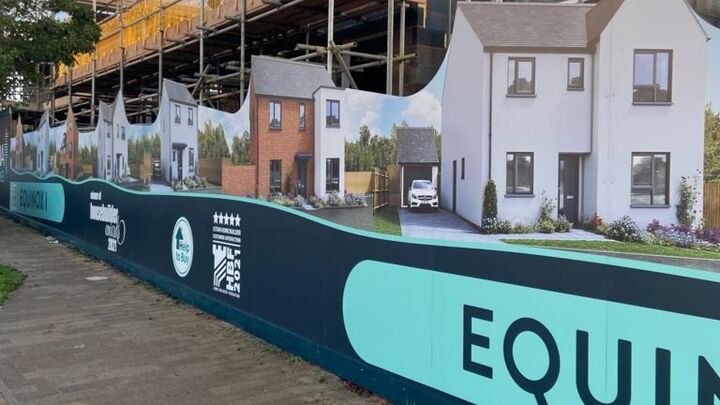 Construction Site Hoarding Board