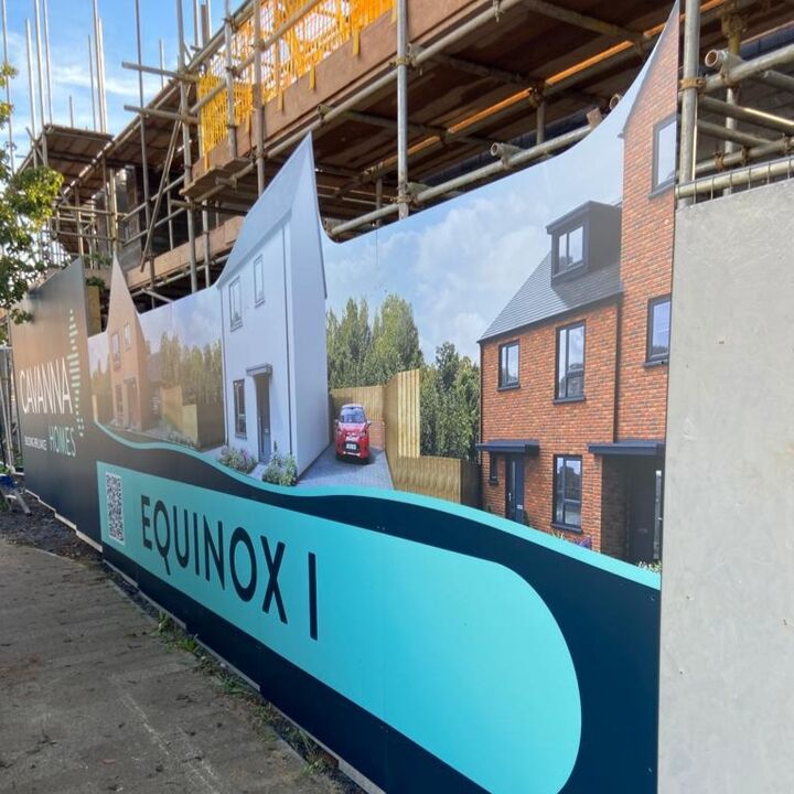 Construction Site Hoarding Board