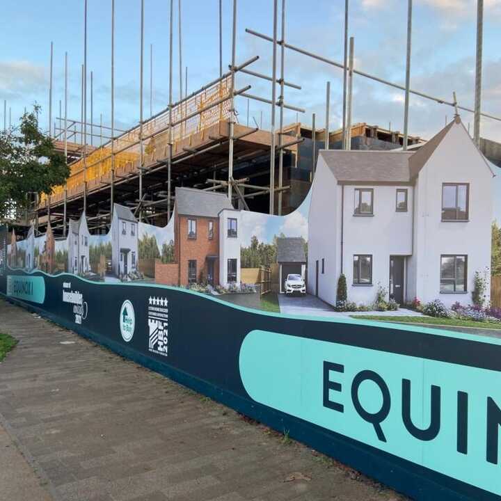 Construction Site Hoarding Board