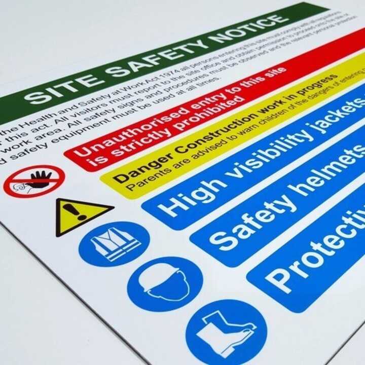 Health &amp; Safety Signs, Print, Protection and Display