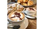 Branded Custom Cut Stainless Steel Coffee Stencil Design