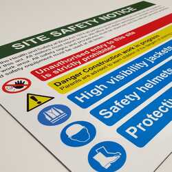 Site Health and Safety Board