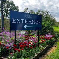 Aluminium Panel and Post Mounted Signage for Forse Abbey Gardens.jpg