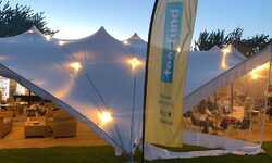 Printed Promotional Flags for Tearfund Printed Promotional Flags for Tearfund