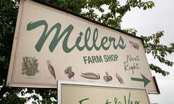ACM Wayfinding Signage for Millers Farm Shop