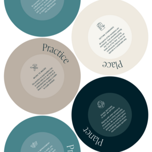 Project Harmony REF37452 Printed Circles Onto 2mm Card