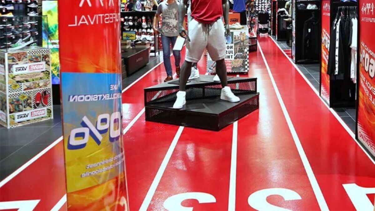 Floor & Wall Graded Printable Graphics For Retail & Leisure Settings