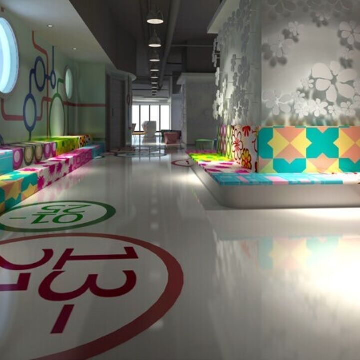 Floor &amp; Wall Application Custom Printed Graphics