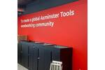 White Cut Vinyl Wall Graphics Showing Mission Statement for Axminster Tools.jpg