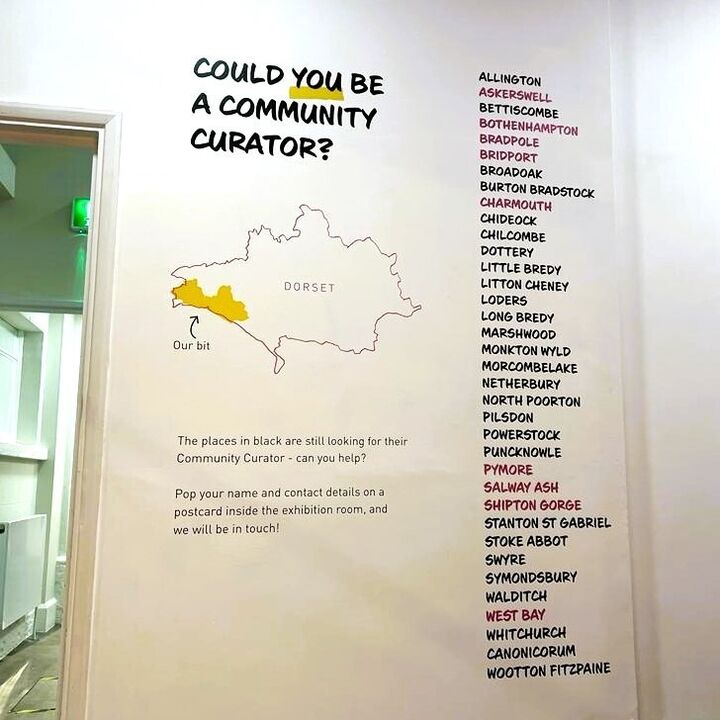 Custom Printed Vinyl Wall Graphics for Bridport Museum Community Curator.jpg