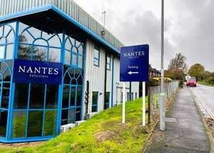 Building Mounted Signage Panel & Roadside Post Mounted Sign For Nantes Solicitors Bridport Site