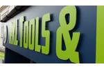 Snap Fix Thick Font Green Flat Cut Lettering Signage for RKL Tools.jpg