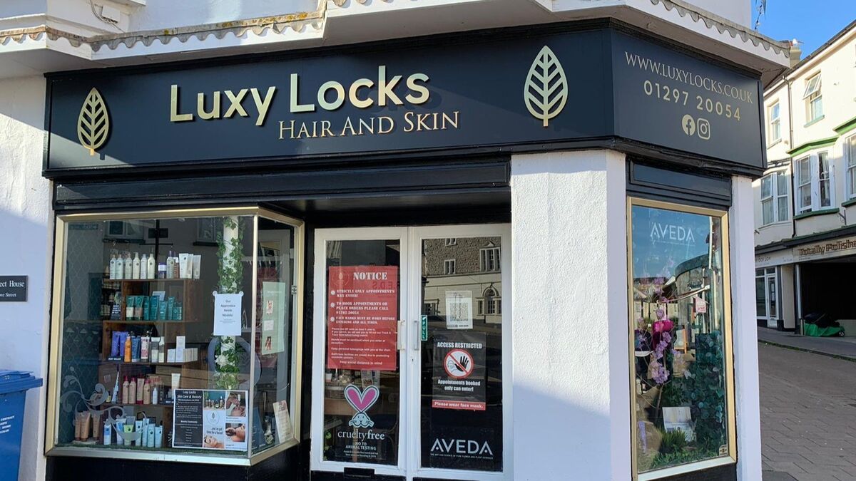 Gold Finish Aluminium Lettering &amp; Logo Signage on Snap-Fix Locators for Luxy Locks.jpg