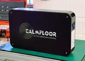 Printed Steel Dampers for FSD Active Ltd CALMFLOOR Active Vibration Control Rebranding Design