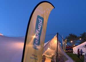 Printed Promotional Flags for Tearfund