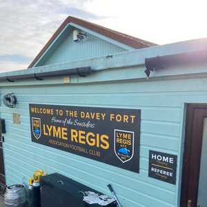Large ACM Signage welcoming you to Davey Fort
