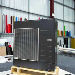 Professionally Wrapped Dark Grey Samsung Air Source Heat Pump